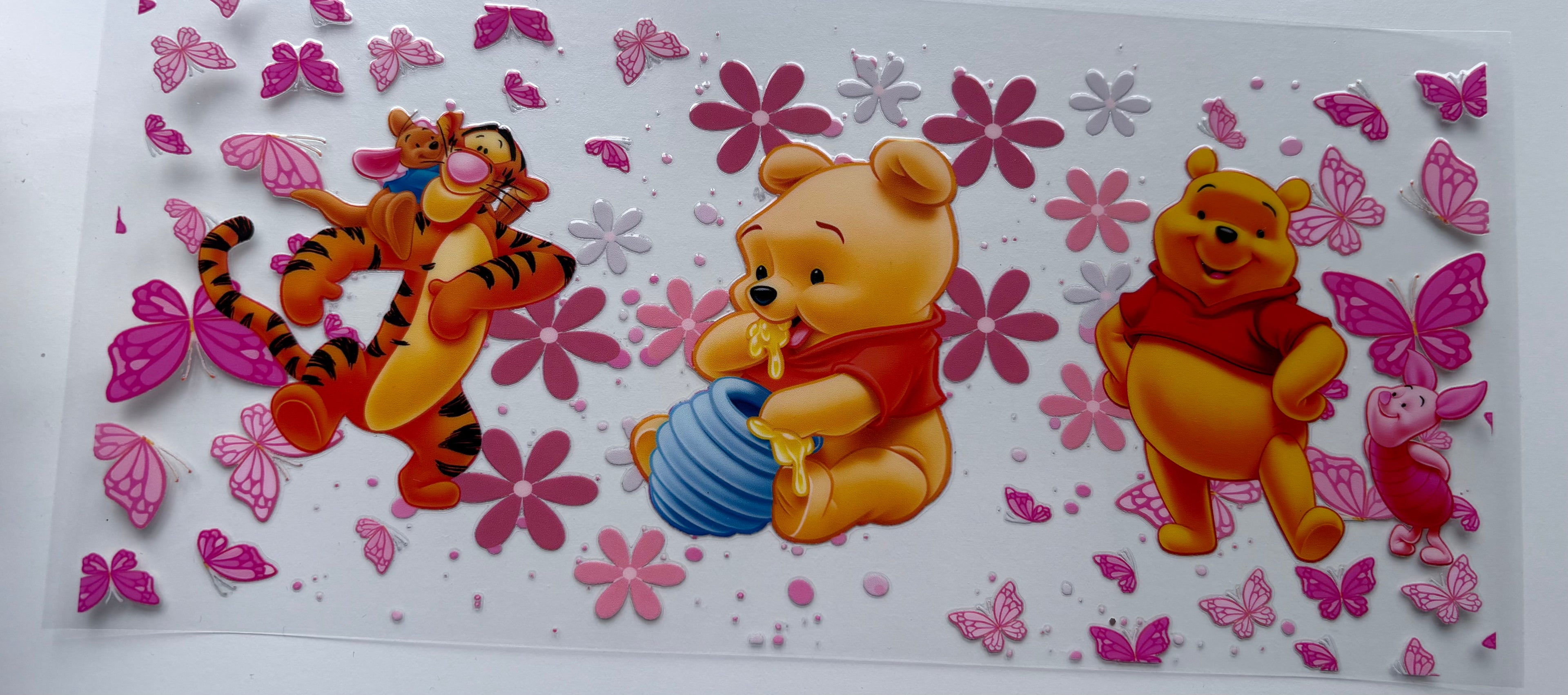 Pooh with Flowers