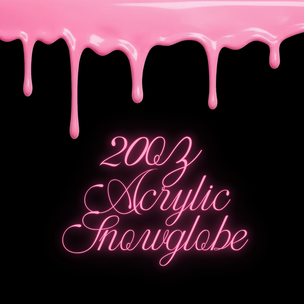 16oz Acrylic Snowglobe