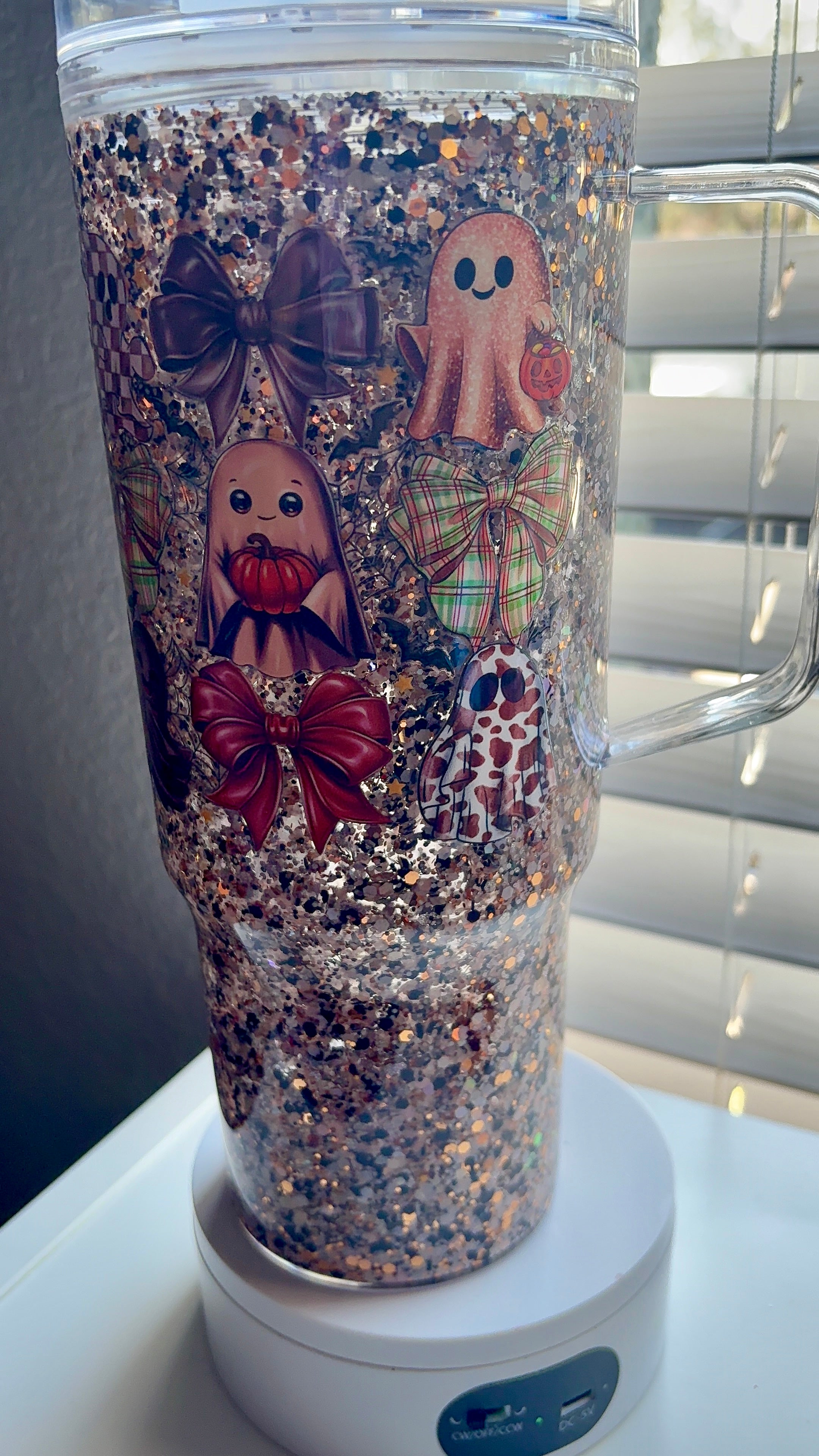 40oz Acrylic Ghost Cup