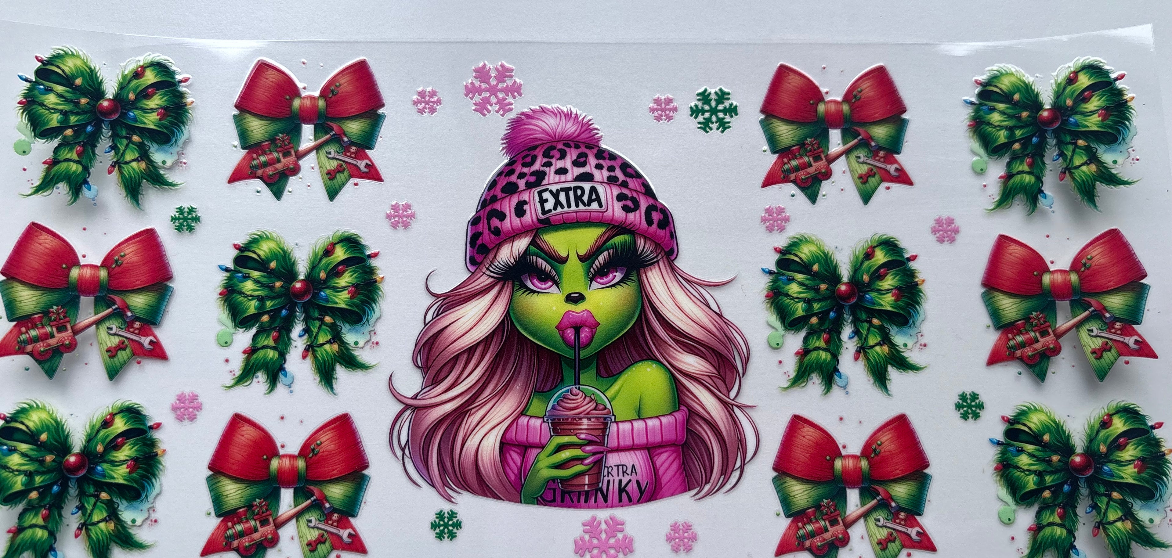 Grinchy girl