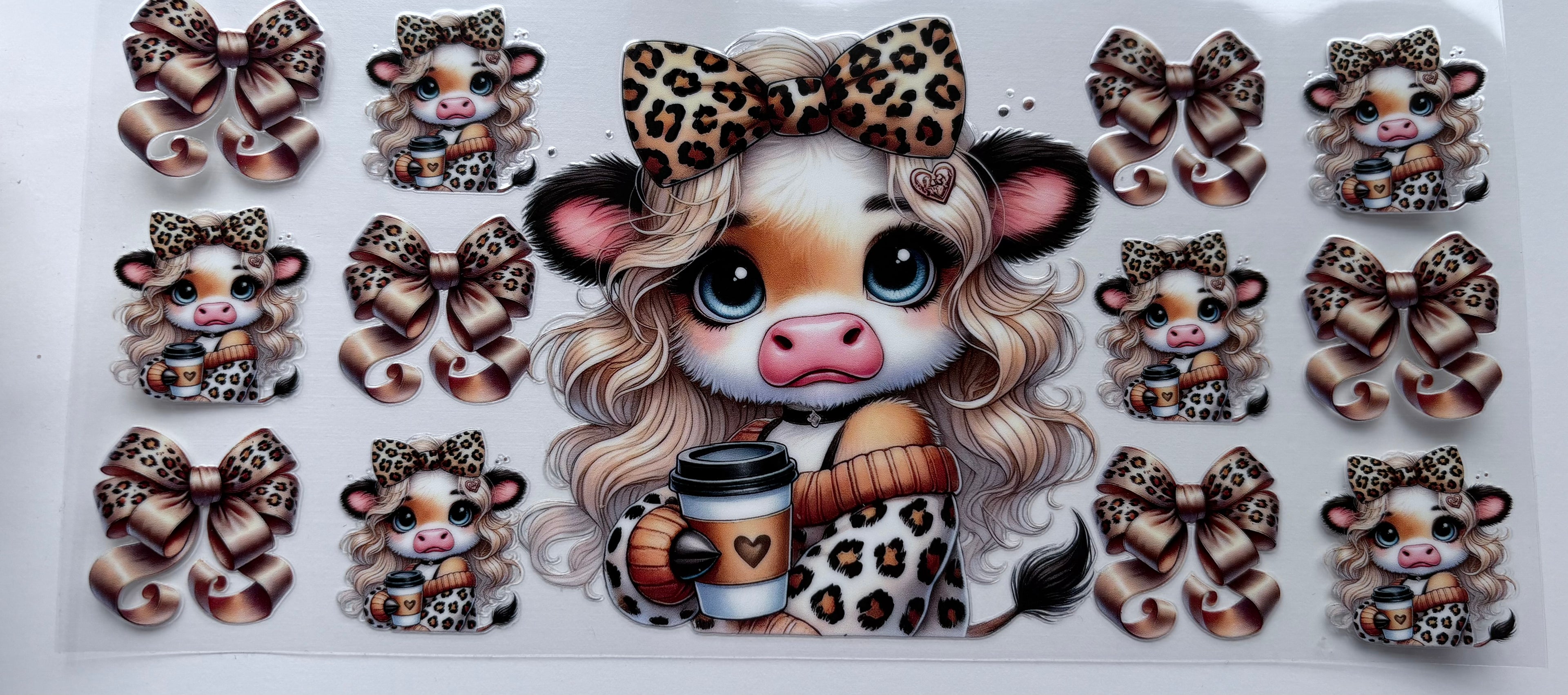 Cheetah Highland Cow