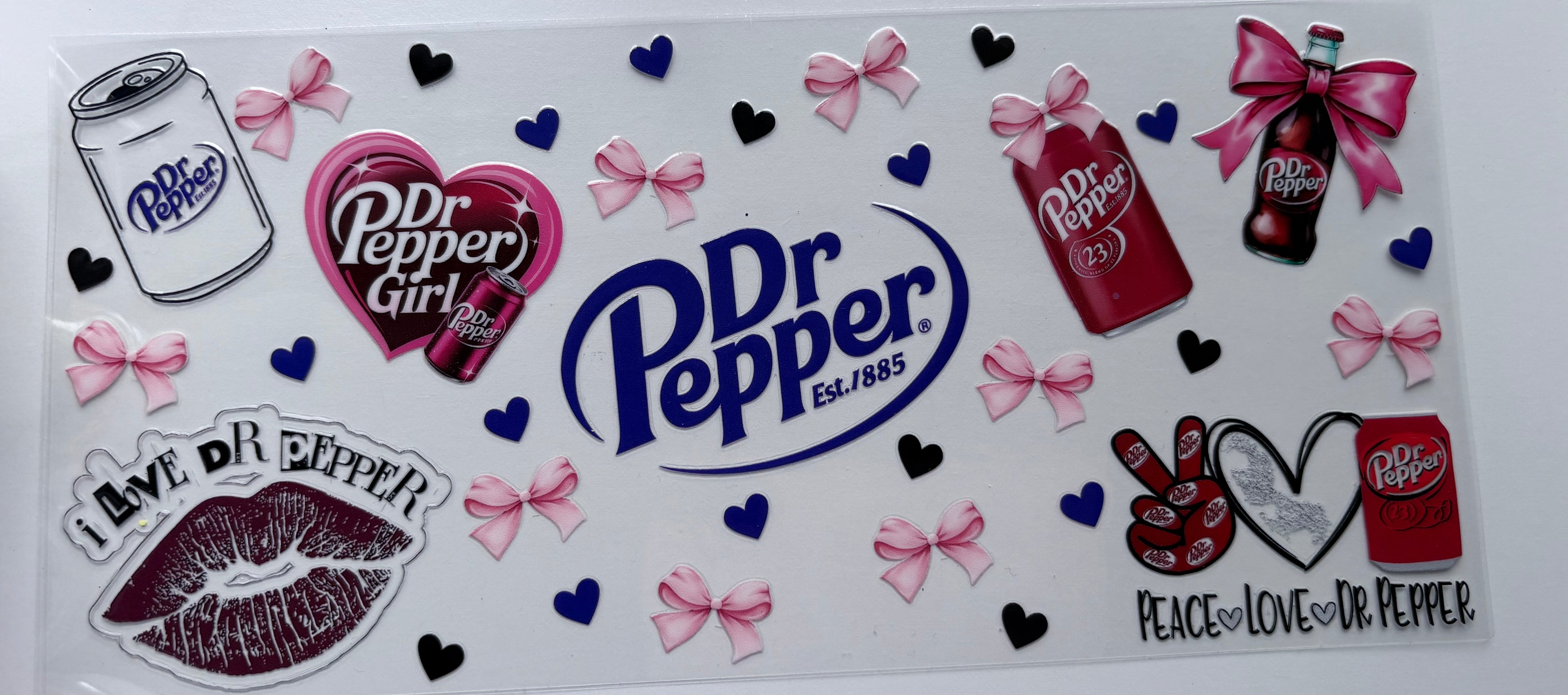 Dr Pepper Bows