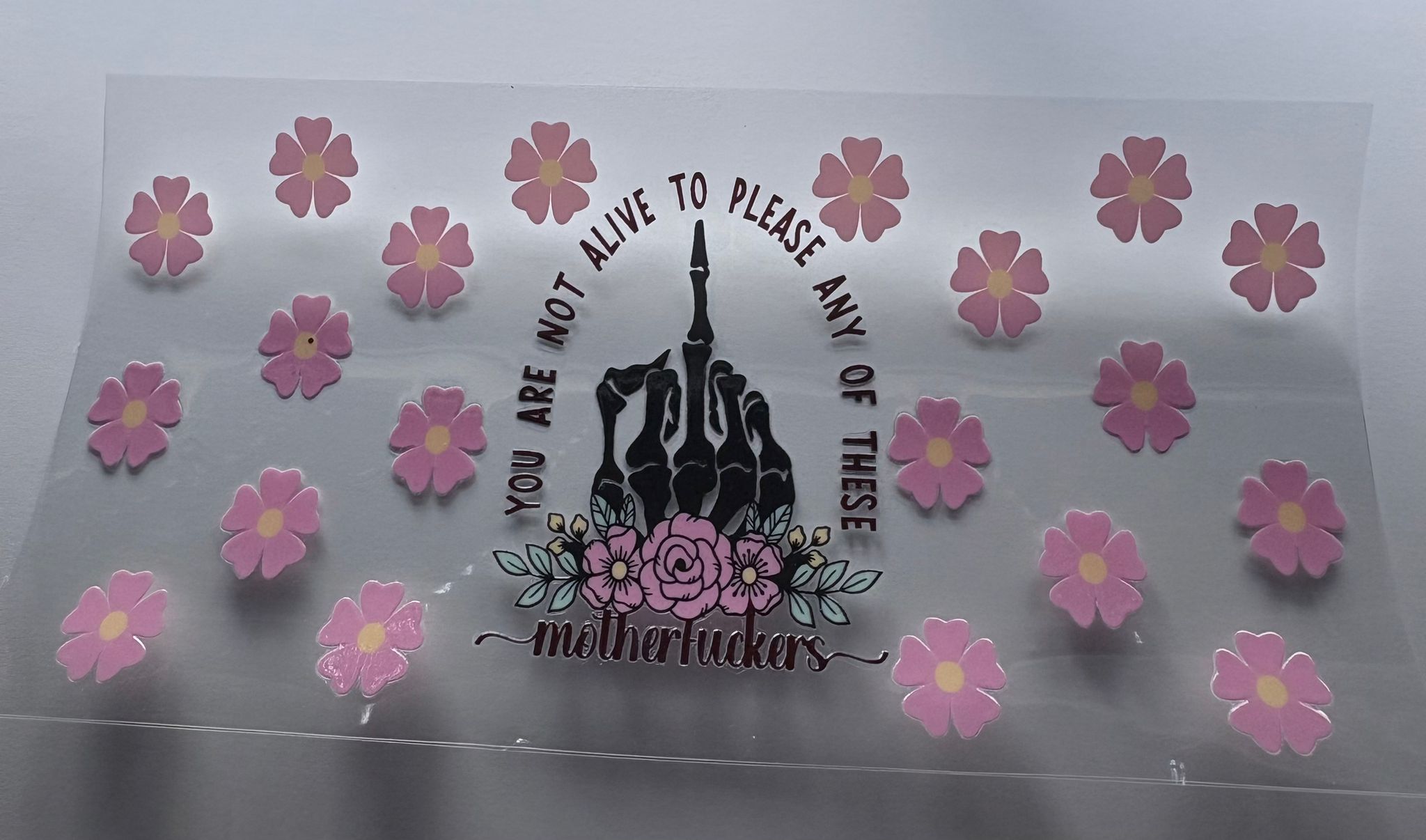 You are not alive to please any of these motherfers (Pink)