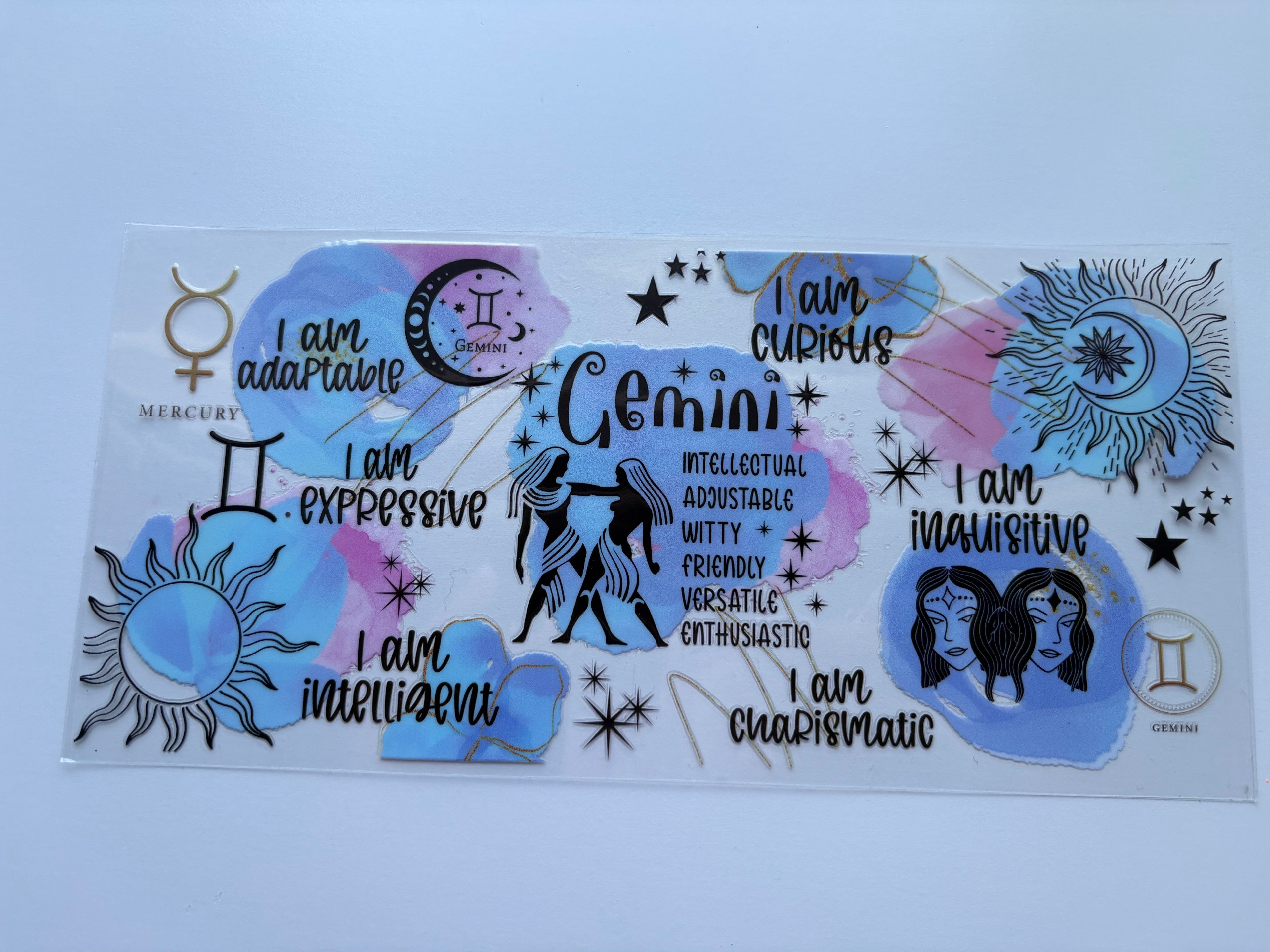 Gemini - Pink & Blue