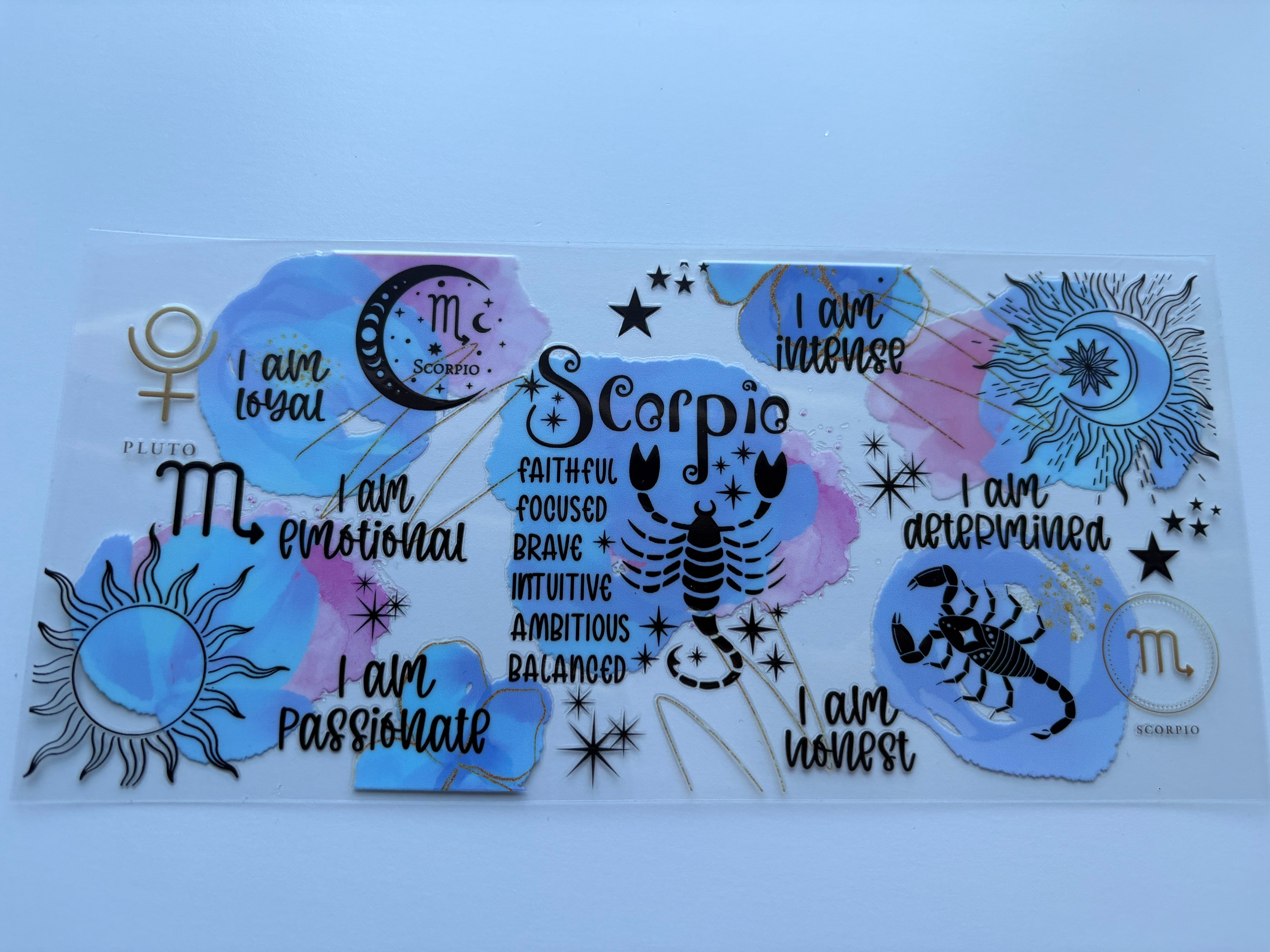 Scorpio - Pink & Blue